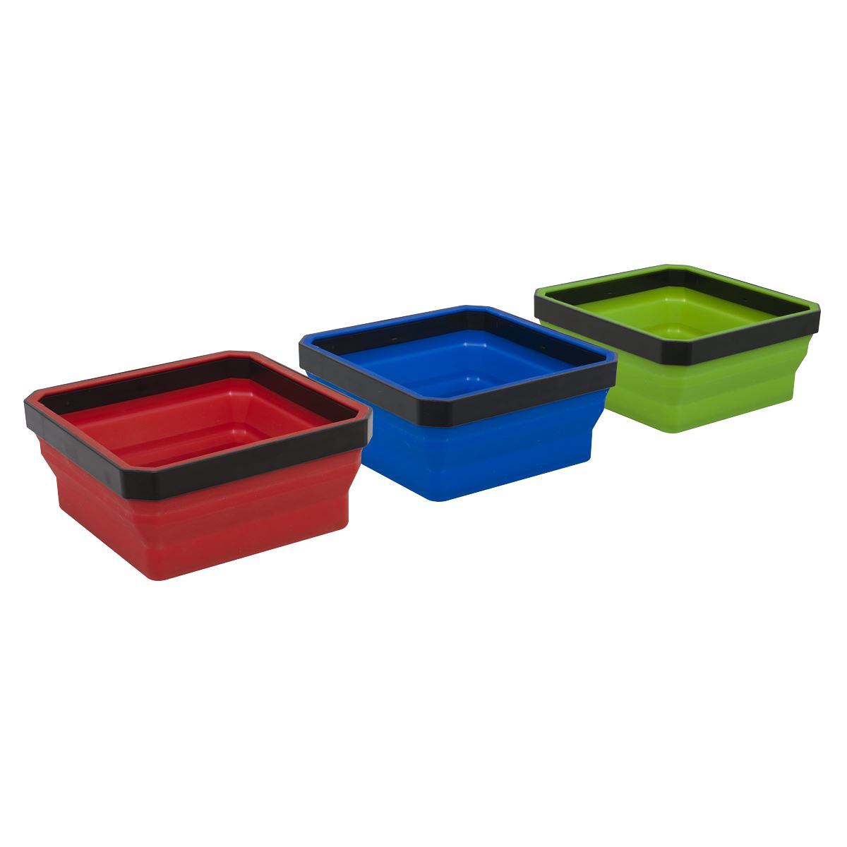 Sealey Parts Tray Collapsible Magnetic Set APCSTS