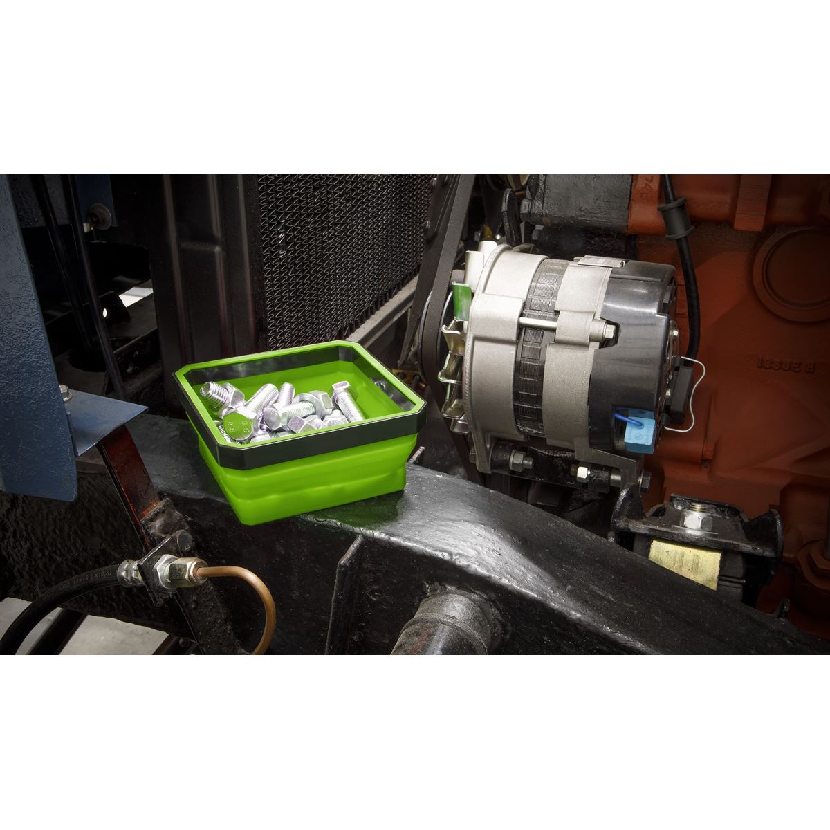 Sealey Parts Tray Collapsible Magnetic Set APCSTS