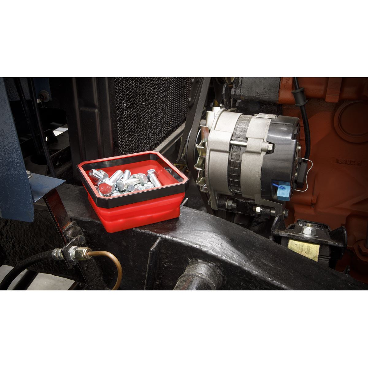 Sealey Parts Tray Collapsible Magnetic Set APCSTS