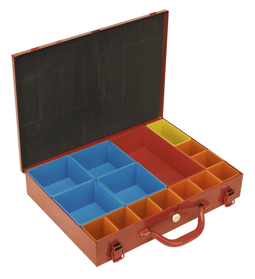 Sealey Metal Case with 15 Storage Bins APMC15