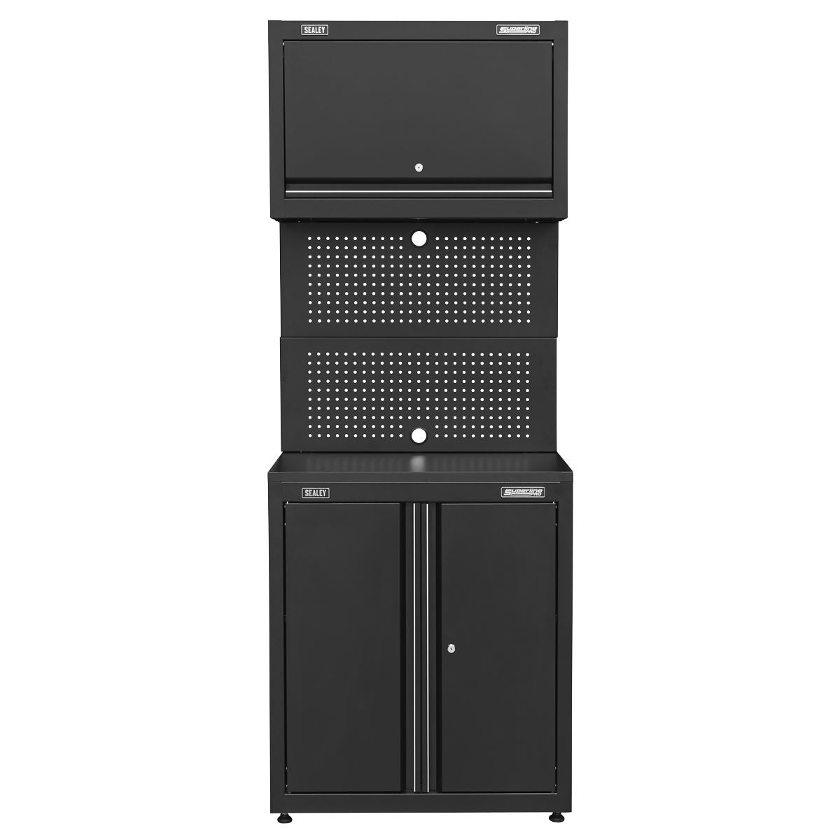 Sealey Rapid-Fit 2 Door Cabinet & Wall Cupboard APMS2HFP