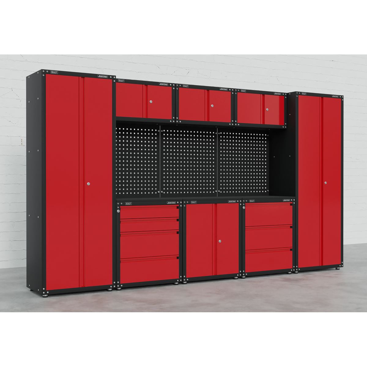 Sealey American PRO® 3.3m Storage System APMS80COMBO1