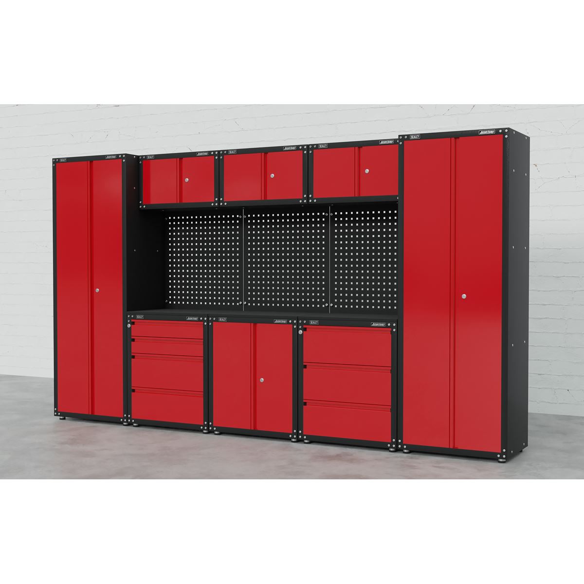 Sealey American PRO® 3.3m Storage System APMS80COMBO1