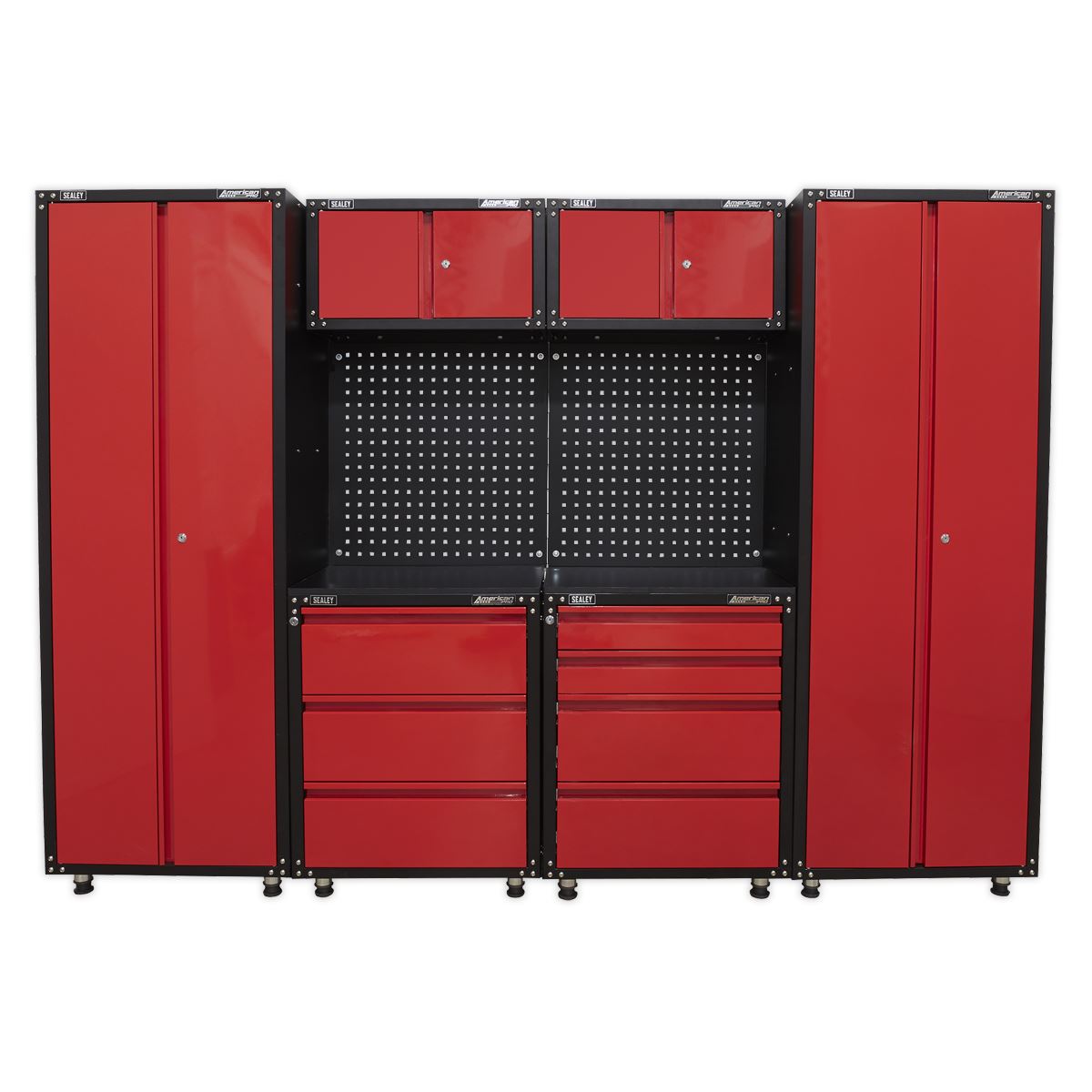 Sealey American PRO® 2.6m Storage System APMS80COMBO2