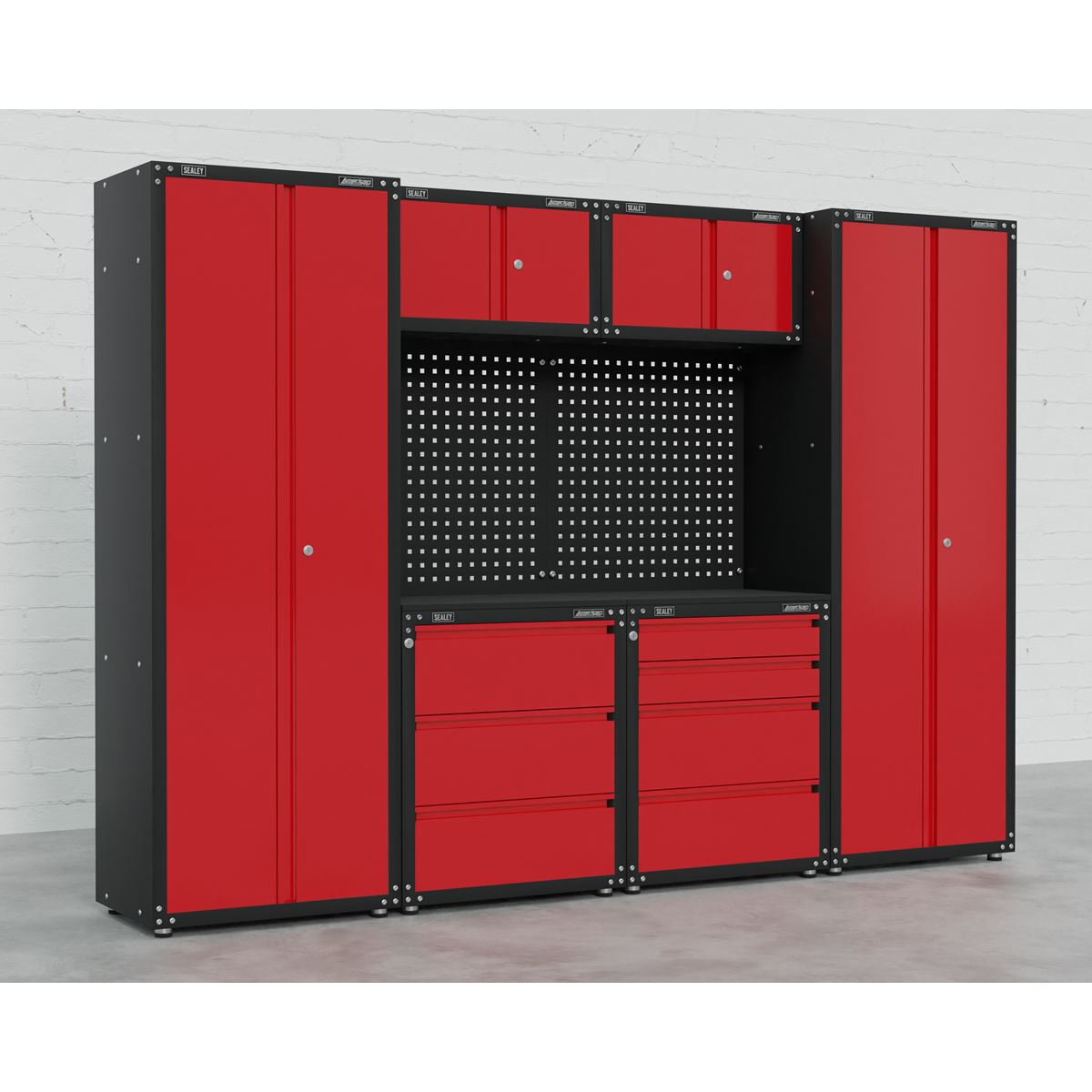 Sealey American PRO® 2.6m Storage System APMS80COMBO2