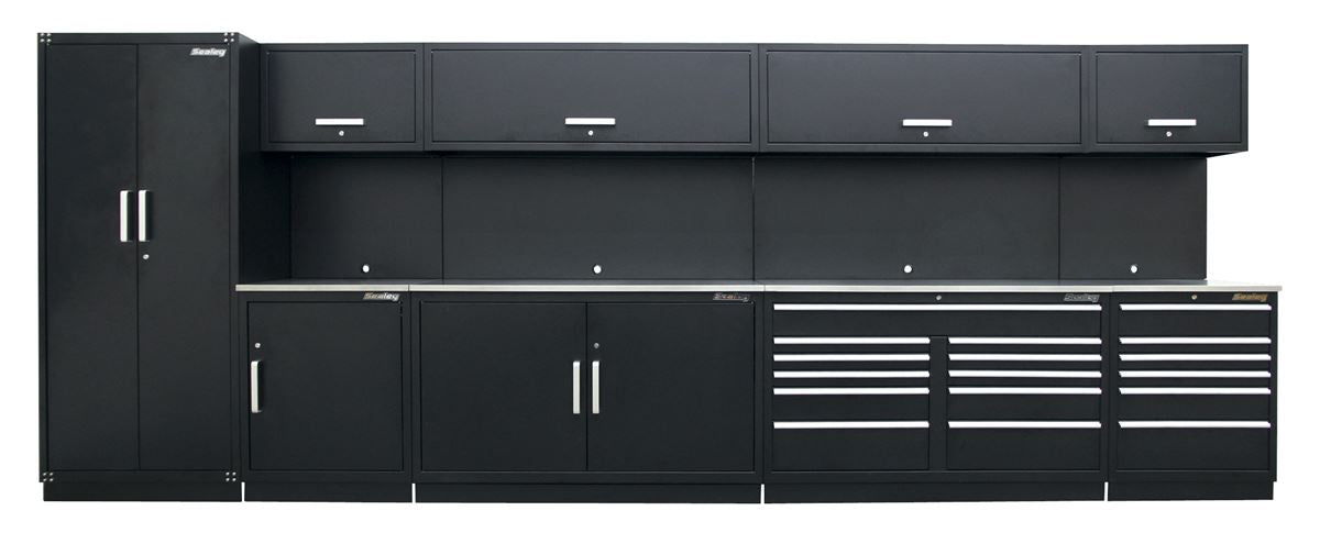 Sealey Premier 5.6m Storage System - Stainless Worktop APMSSTEEL