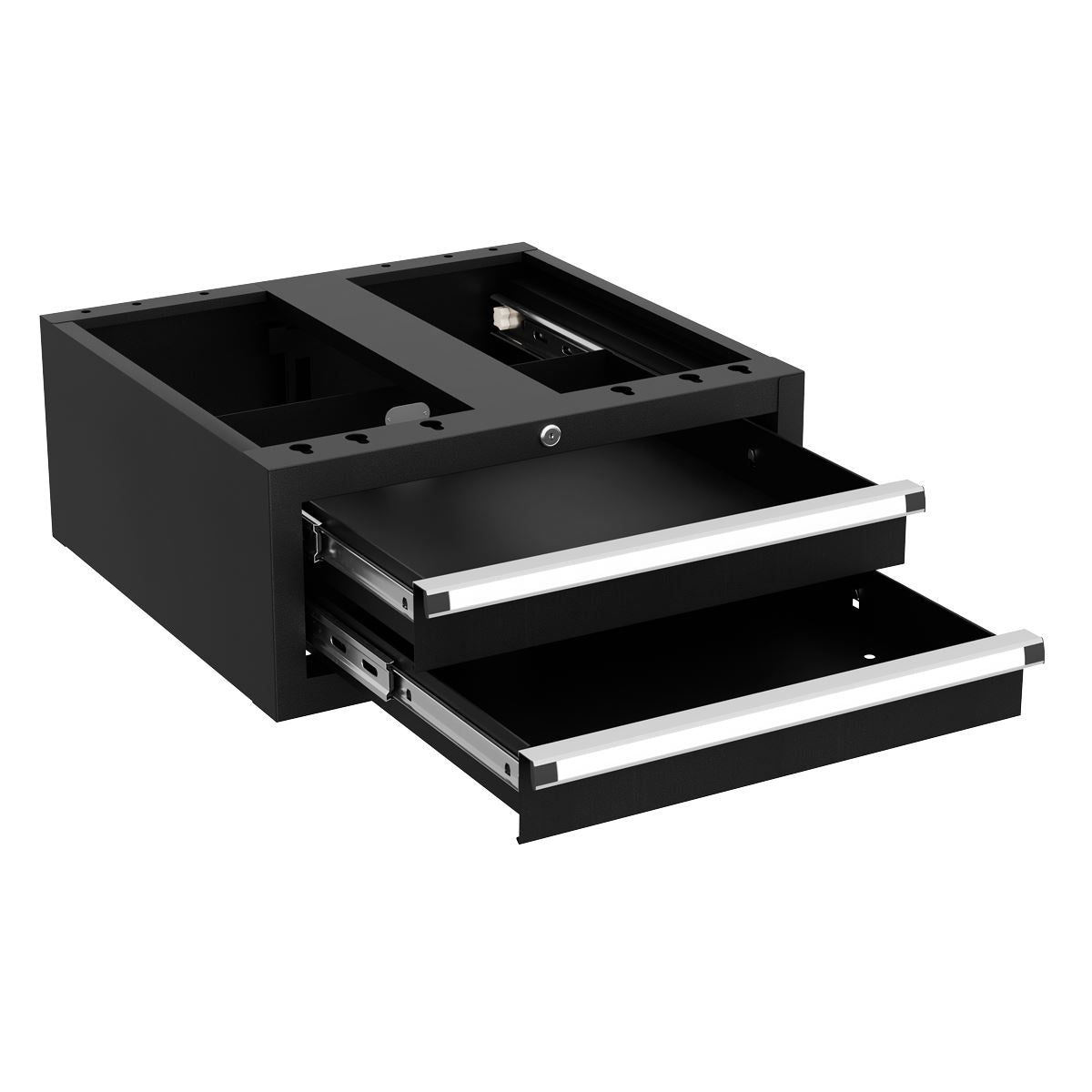 Sealey Superline Modular Double Drawer Unit 564 x 540 x 235mm APMWBD2