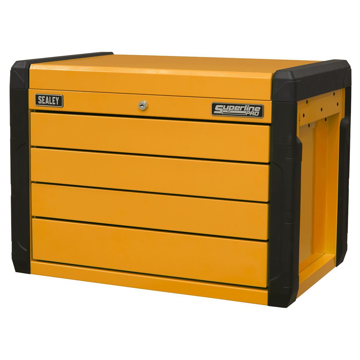 Sealey 4-Drawer Push-to-Open Topchest with Ball-Bearing Slides - Orange APPD4O