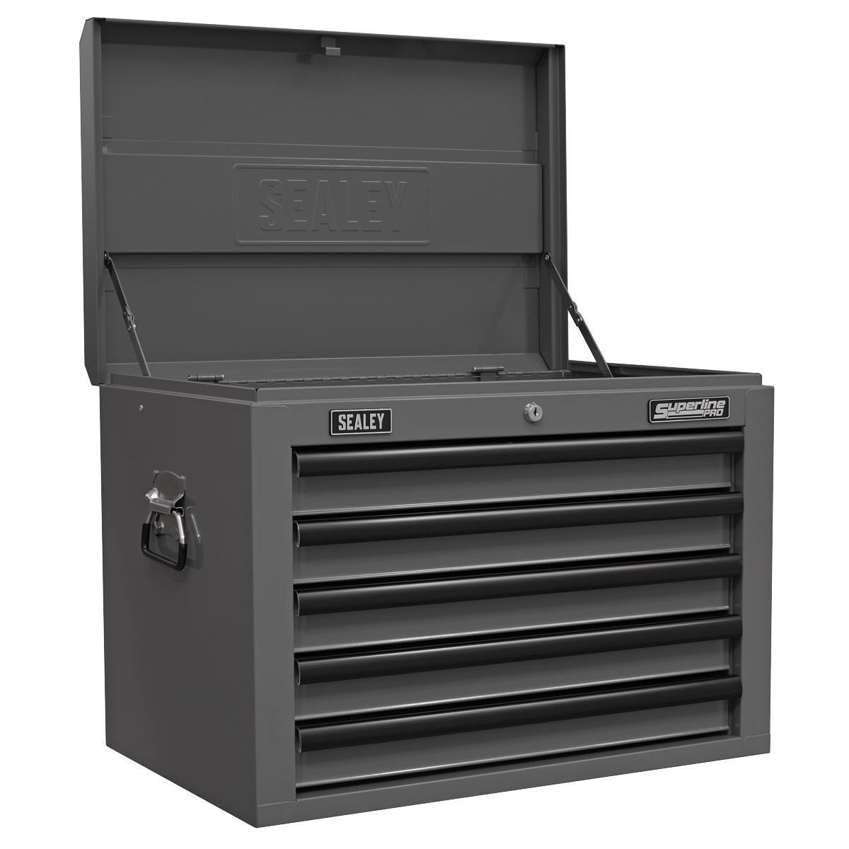 Sealey Grey Toolbox Combination 14 Drawer with Ball-Bearing Slides APSTACKTGR