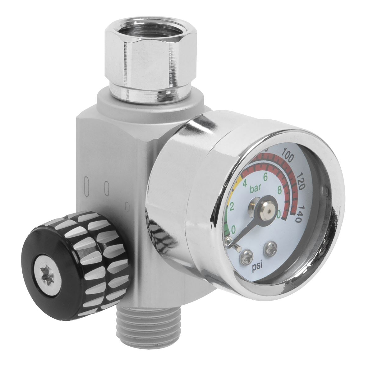 Sealey On-Gun Air Pressure Regulator/Gauge AR01