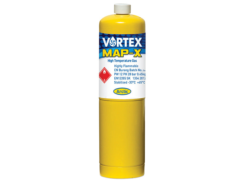 Arctic Hayes Vortex Map-X Brazing Gas Cylinder ARCVG1