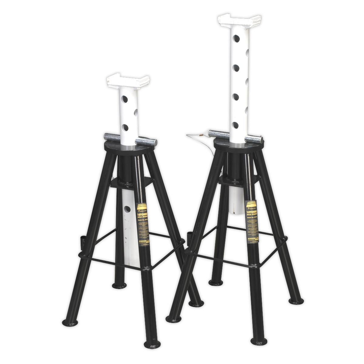 Sealey Axle Stands (Pair) 10 Tonne Capacity per Stand High Level AS10H