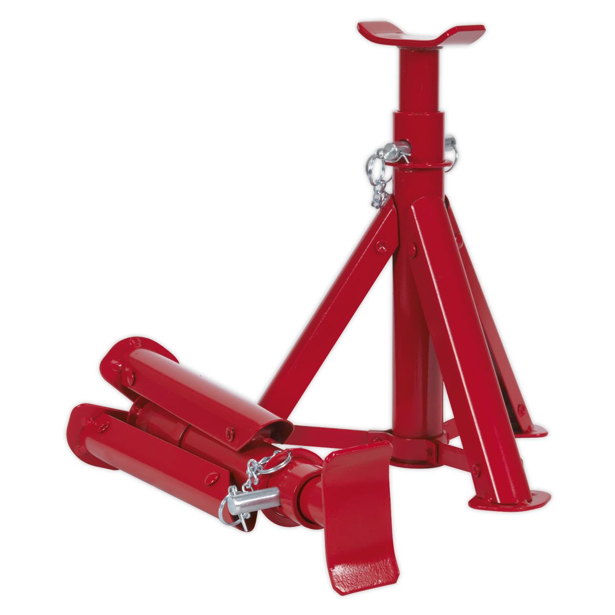 Sealey Axle Stands (Pair) 2 Tonne Capacity per Stand - Folding Type AS2000F