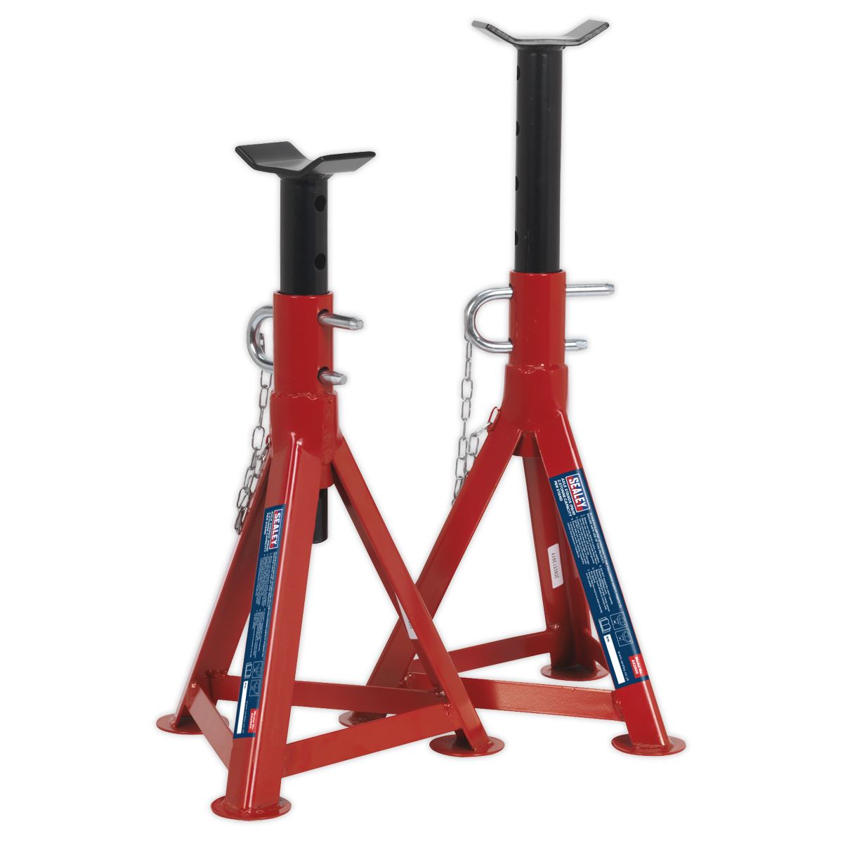 Sealey Axle Stands (Pair) 2.5 Tonne Capacity per Stand AS2500
