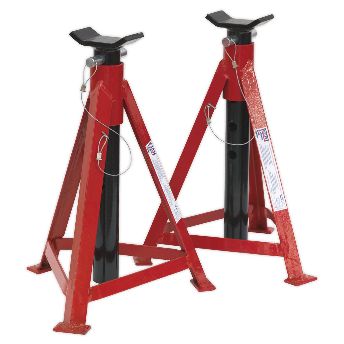 Sealey Axle Stands (Pair) 2.5 Tonne Capacity per Stand Medium Height AS3000