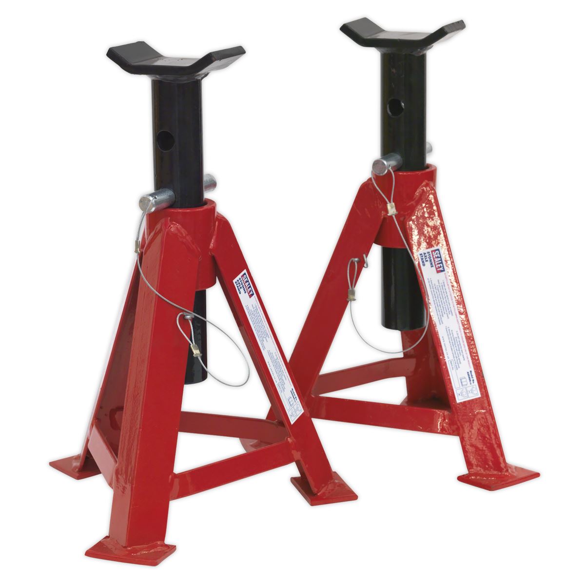 Sealey Axle Stands (Pair) 5 Tonne Capacity per Stand AS5000