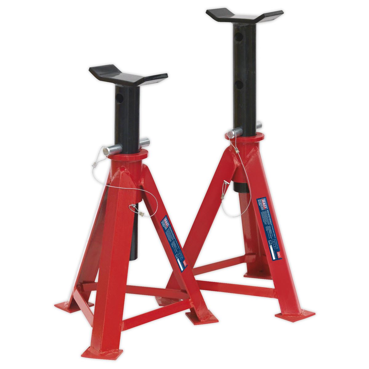 Sealey Axle Stands (Pair) 7.5 Tonne Capacity per Stand AS7500