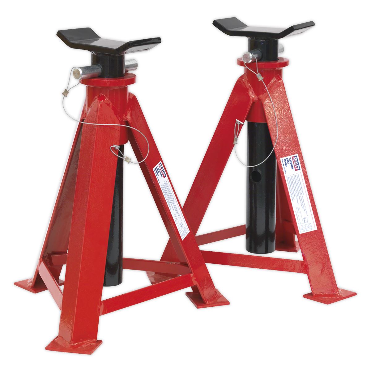 Sealey Axle Stands (Pair) 7.5 Tonne Capacity per Stand AS7500