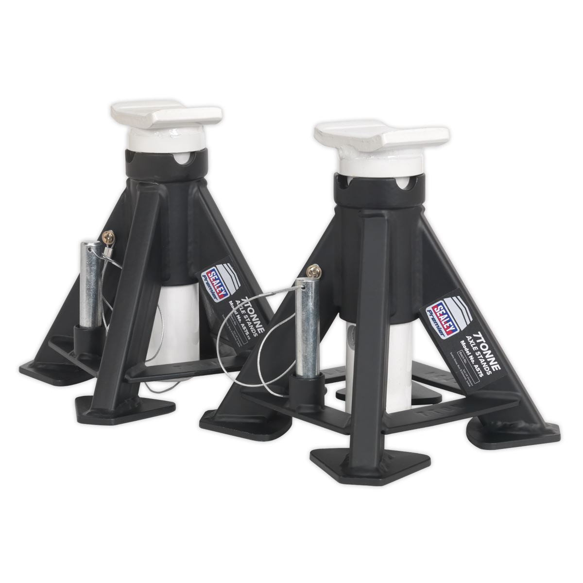 Sealey Short Axle Stands (Pair) 7 Tonne Capacity per Stand AS7S
