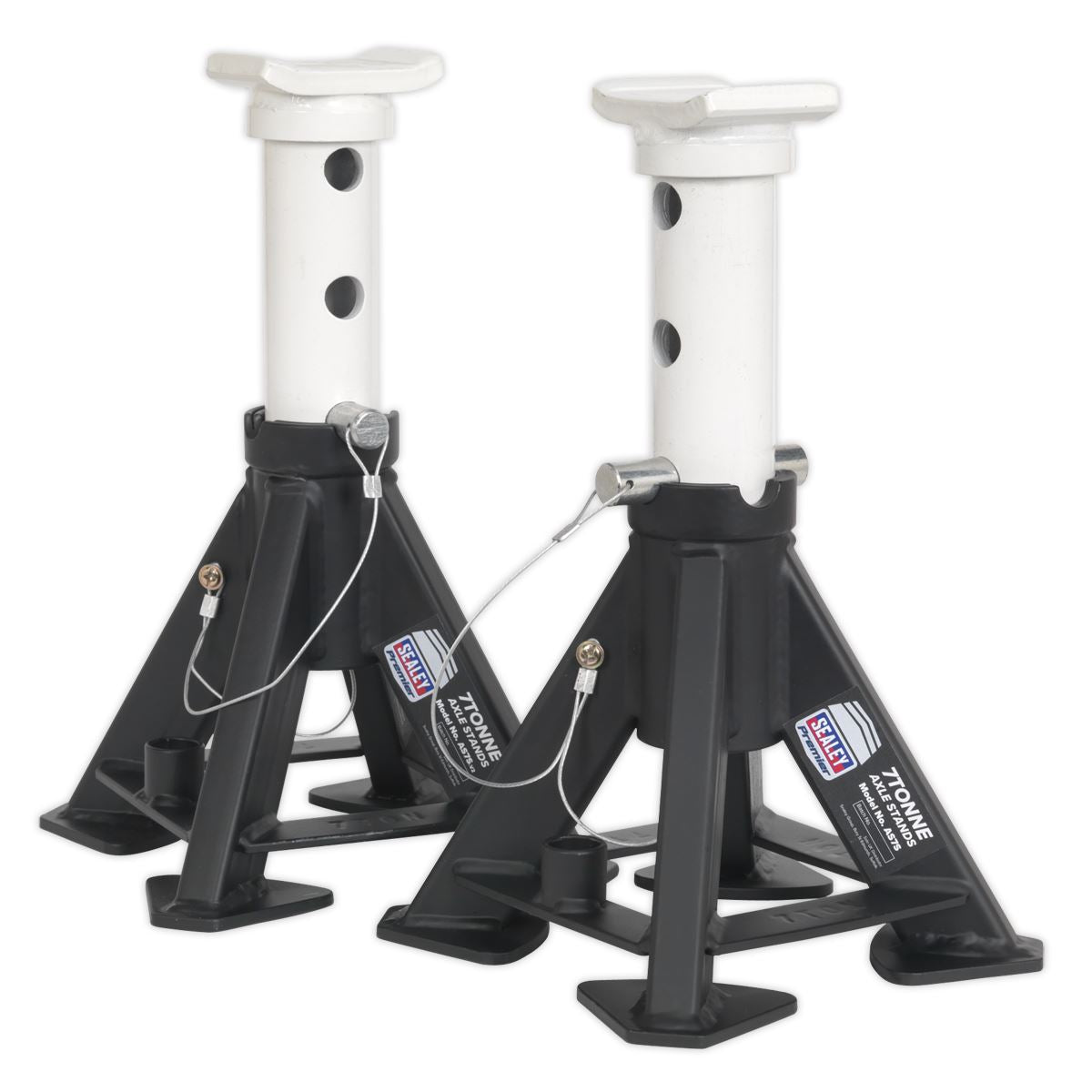 Sealey Short Axle Stands (Pair) 7 Tonne Capacity per Stand AS7S