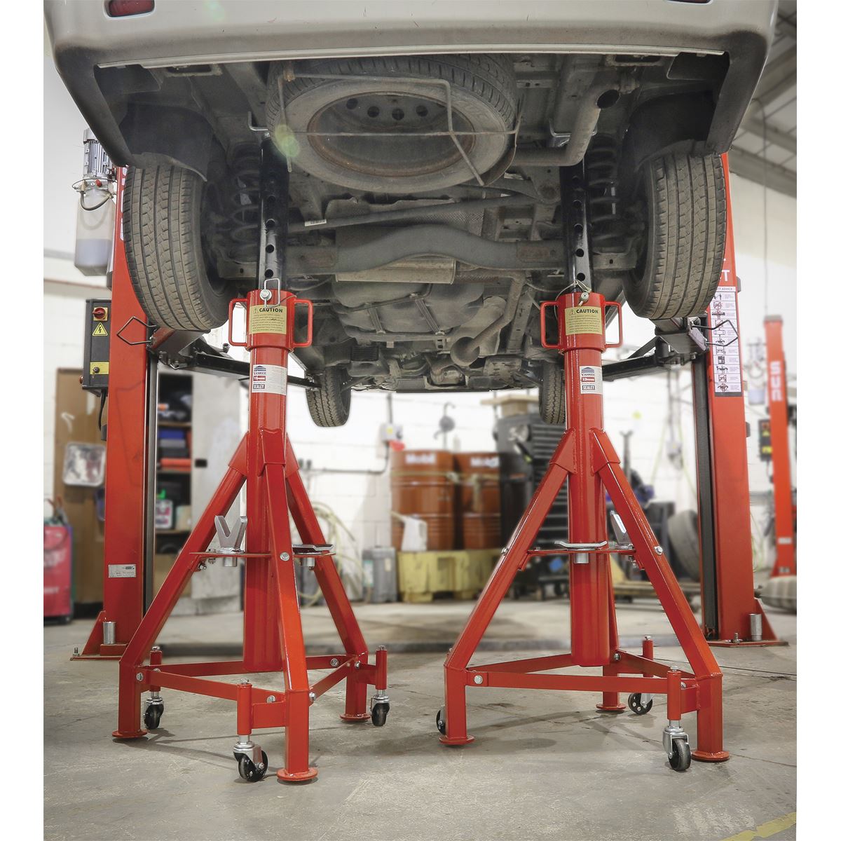 Sealey High Level Commercial Vehicle Support Stand 12 Tonne ASC120
