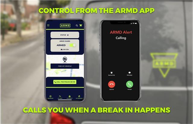 Armd Guard AMDAKAG01 Smart Van Alarm and Tracker