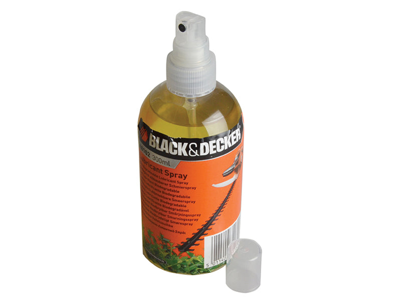 BLACK + DECKER A6102 Hedge Trimmer Oil Spray 300ml B/DA6102