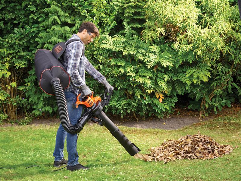 BLACK + DECKER BEBLV301 3-in-1 Electric Leaf Blower 3000W 240V B/DBEBLV301