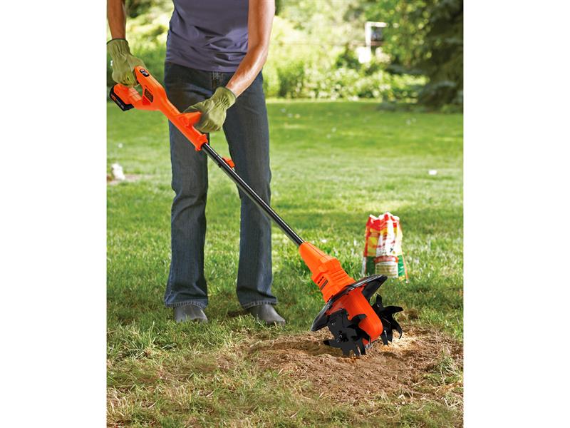 BLACK + DECKER BETL1820L POWERCONNECT™ Tiller 18V 1 x 2.0Ah Li-ion B/DBETL1820L