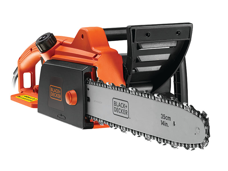 BLACK + DECKER CS1835 Corded Chainsaw 35cm Bar 1800W 240V B/DCS1835
