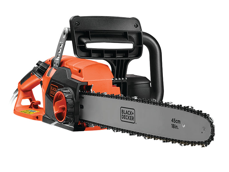 BLACK + DECKER CS2245 Corded Chainsaw 45cm Bar 2200W 240V B/DCS2245