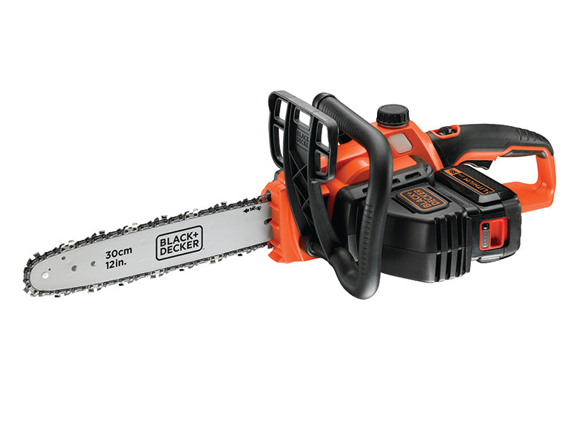 BLACK + DECKER GKC3630L20 Cordless Chainsaw 30cm Bar 36V 1 x 2.0Ah Li-ion B/DGKC3630L2