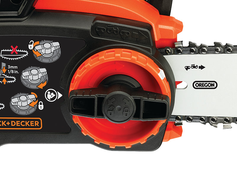 BLACK + DECKER GKC3630L20 Cordless Chainsaw 30cm Bar 36V 1 x 2.0Ah Li-ion B/DGKC3630L2