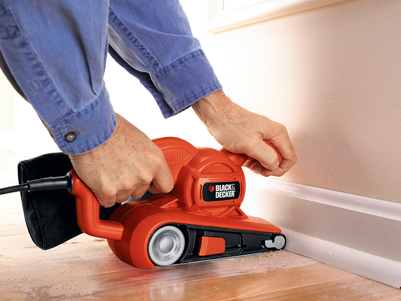 BLACK + DECKER KA86 Belt Sander 75 x 457mm 720W 240V B/DKA86