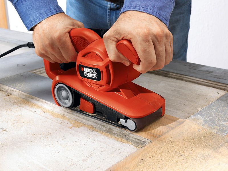 BLACK + DECKER KA86 Belt Sander 75 x 457mm 720W 240V B/DKA86