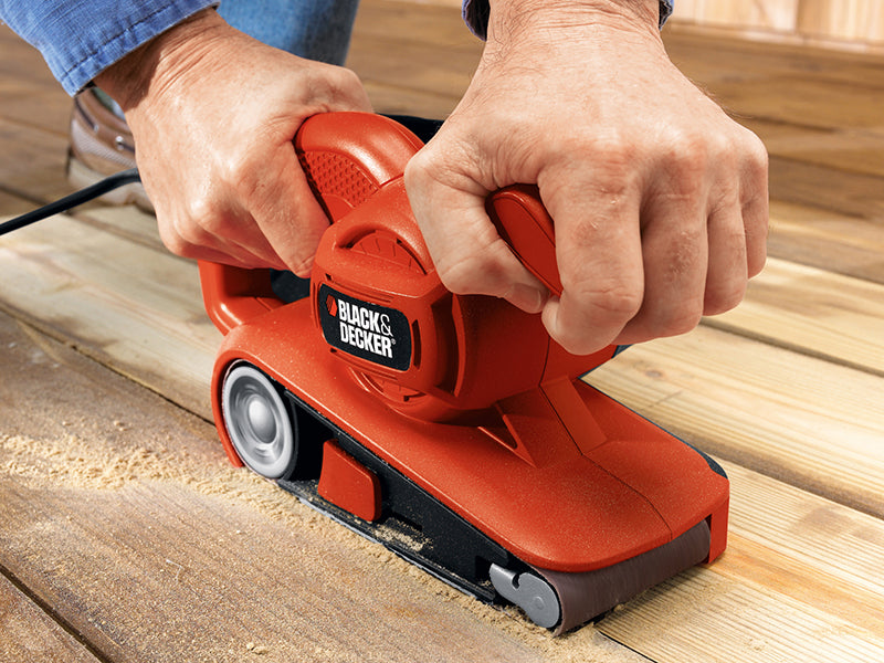 BLACK + DECKER KA86 Belt Sander 75 x 457mm 720W 240V B/DKA86