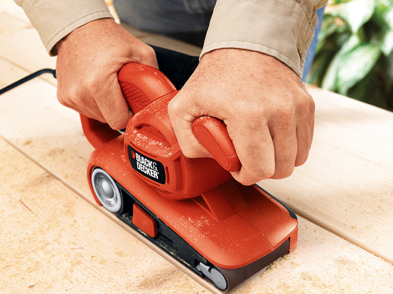 BLACK + DECKER KA86 Belt Sander 75 x 457mm 720W 240V B/DKA86