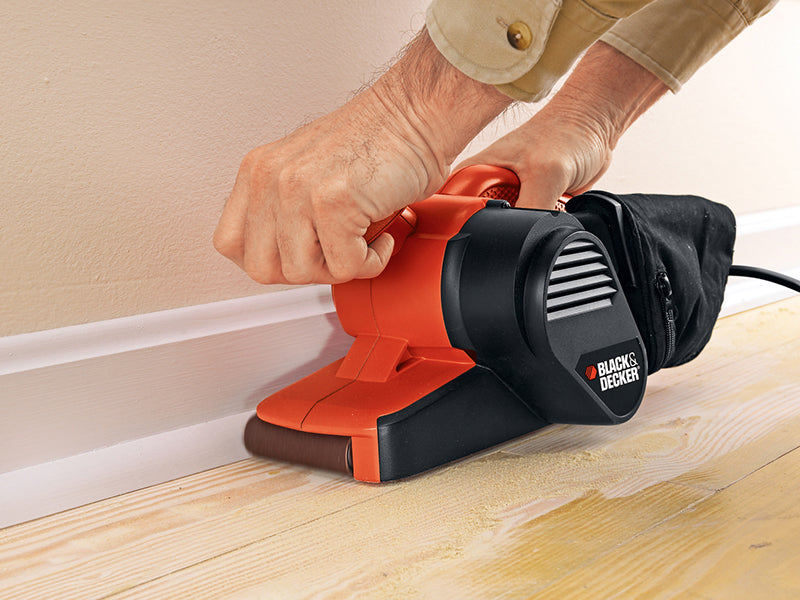 BLACK + DECKER KA86 Belt Sander 75 x 457mm 720W 240V B/DKA86