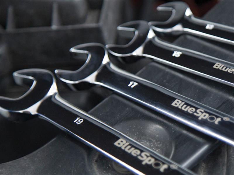 BlueSpot Tools Flexible Head Ratchet Set, 8 Piece B/S04300