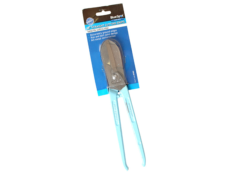 BlueSpot Tools Straight Cut Tin Snips 250mm (10in) B/S09302