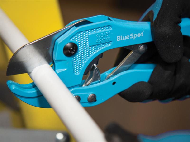 BlueSpot Tools Ratchet PVC Pipe Cutter 42mm B/S09311