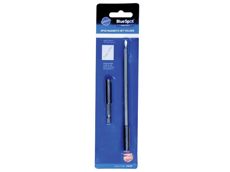 BlueSpot Tools Magnetic Bit Holder Set, 2 Piece B/S14135