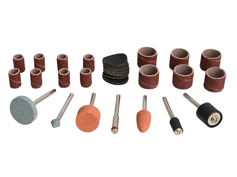 BlueSpot Tools Sanding & Grinding Accessory 31 Piece Kit B/S19019