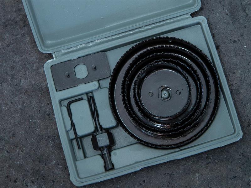 BlueSpot Tools Multi Holesaw Set, 8 Piece 64-127mm B/S20505