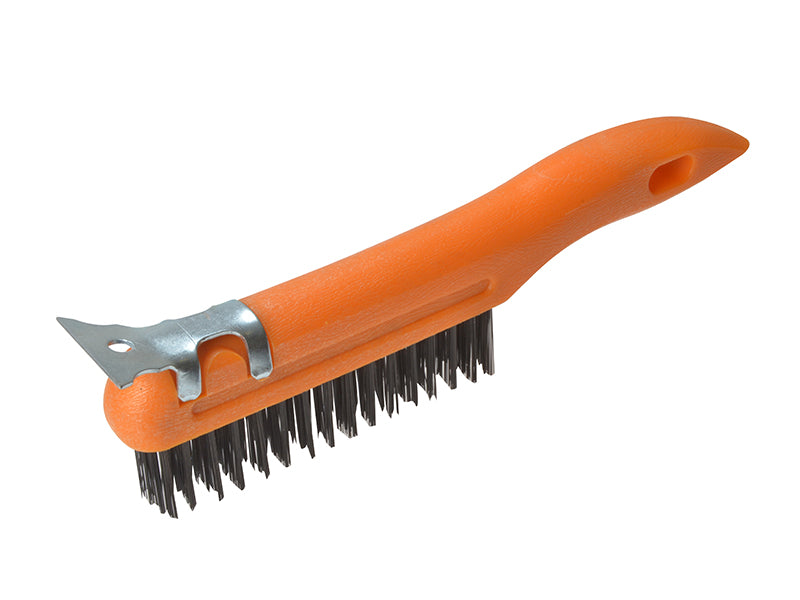 BlueSpot Tools Plastic Wire Brush & Scraper B/S22523