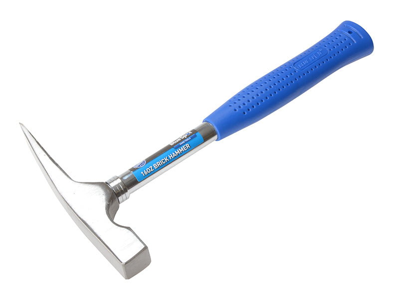 BlueSpot Tools Steel Shafted Brick Hammer 450g (16oz) B/S26565