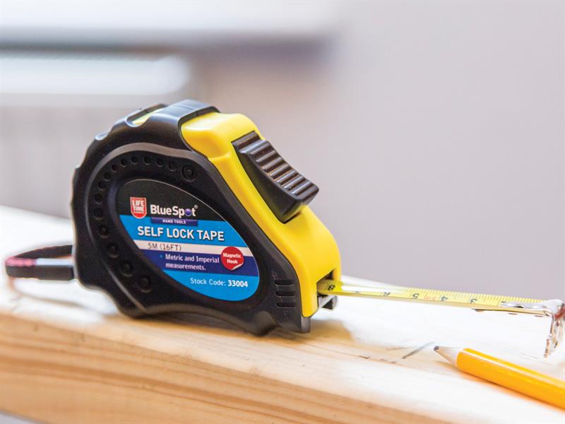 BlueSpot Tools Easy Read Magnetic Pocket Tape 5m/16ft (Width 17mm) B/S33004