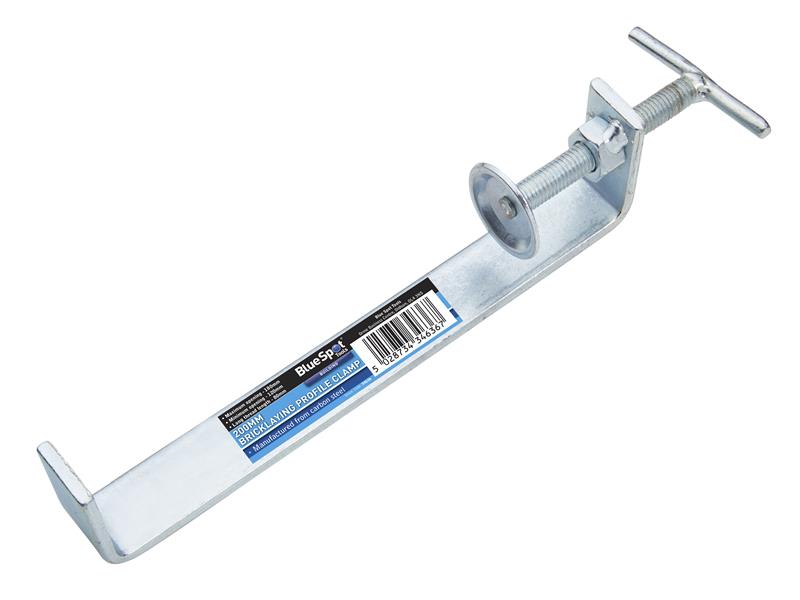 BlueSpot Tools Bricklaying Profile Clamp 200mm (8in) B/S34636