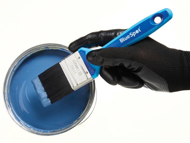 BlueSpot Tools Soft Grip Synthetic Paint Brush Set, 3 Piece B/S36011