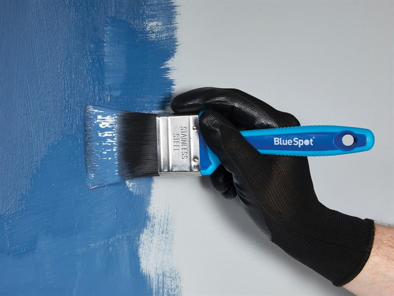 BlueSpot Tools Soft Grip Synthetic Paint Brush Set, 3 Piece B/S36011